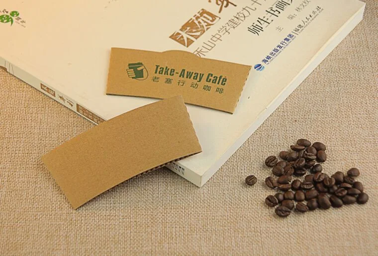 Take Away Coffee Paper Cup Insulation Sleeve