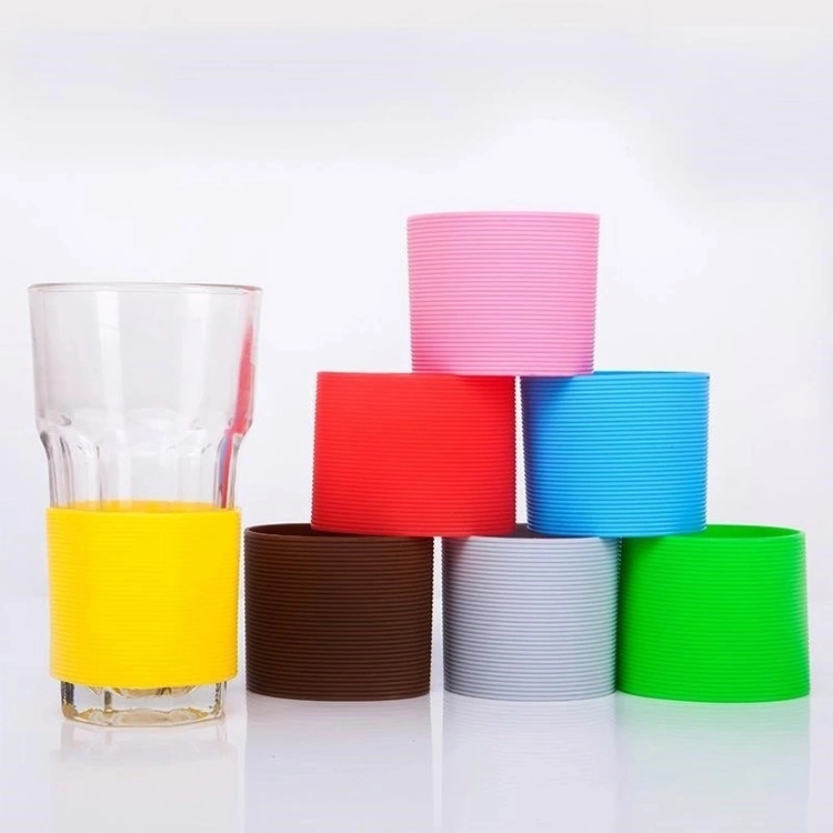 Silicone Cup Sleeve Heat Insulation Bottle Sleeves