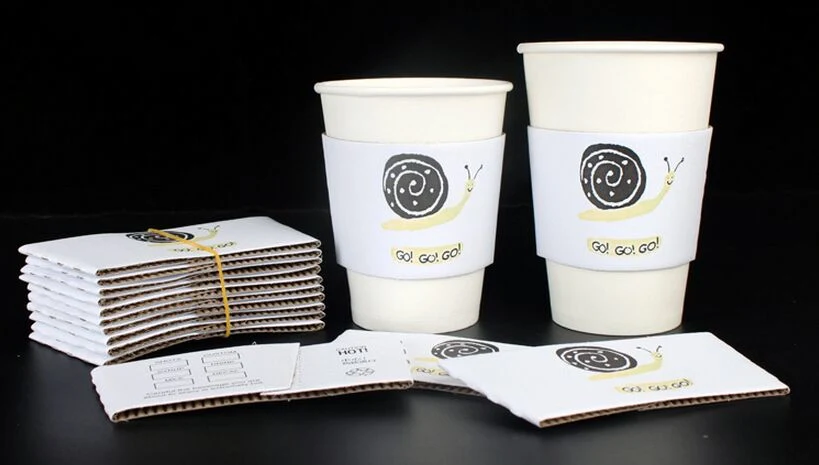 Take Away Coffee Paper Cup Insulation Sleeve